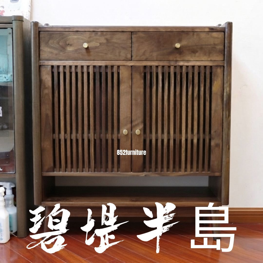(包送貨安裝 | Delivery and Assembly Included)  A306日式條子鞋櫃 (Shoe Cabinet)