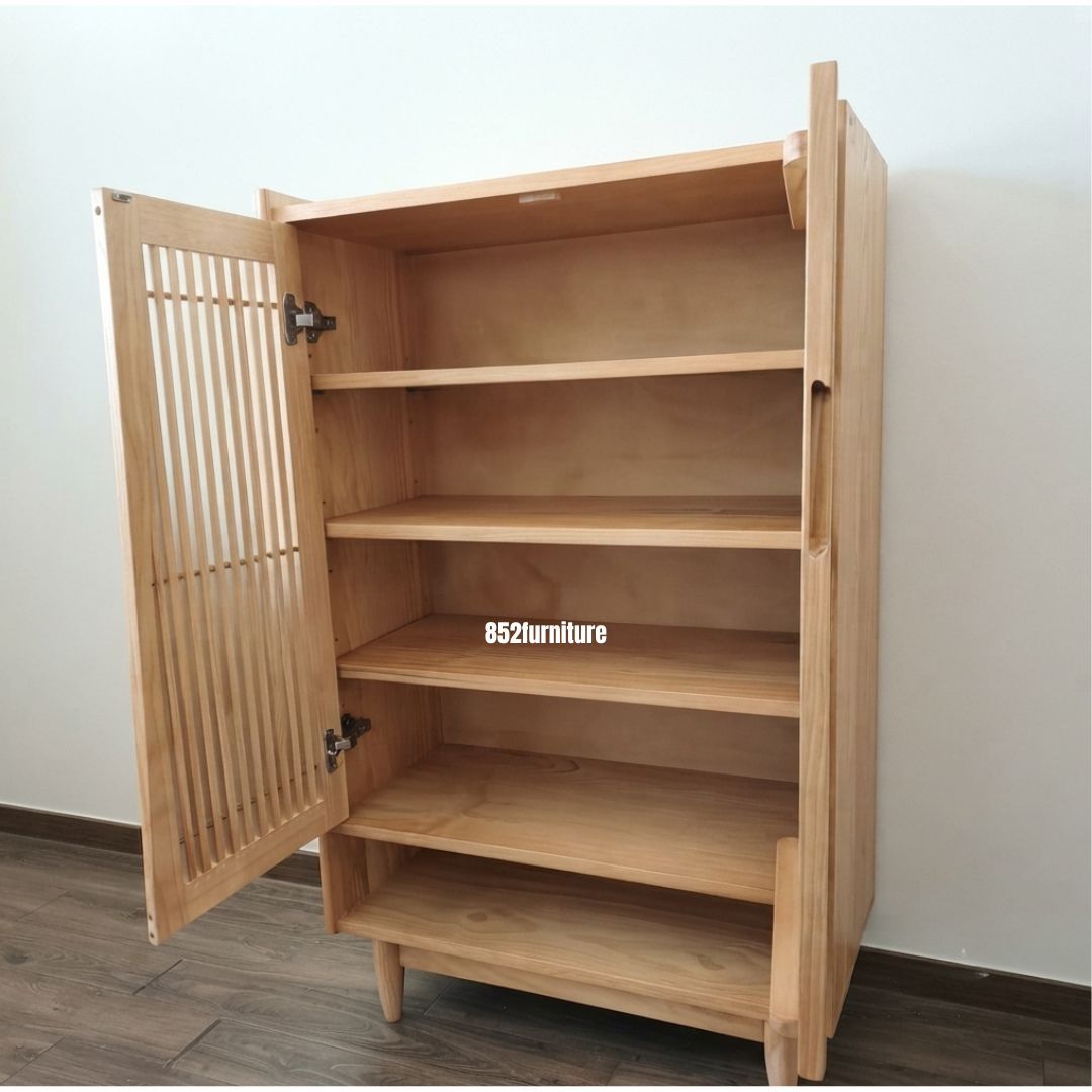 (包送貨安裝 | Delivery and Assembly Included) A215 日式條子鞋櫃 (shoe cabinet)