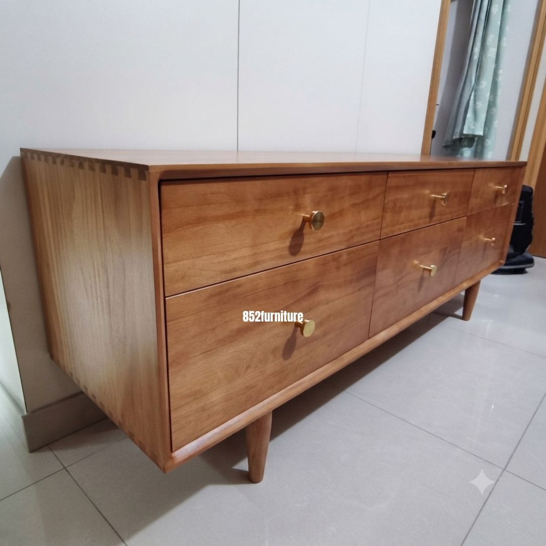 (包送貨安裝 | Delivery and Assembly Included) A217 北歐實木電視櫃 (solid wood tv cabinet)