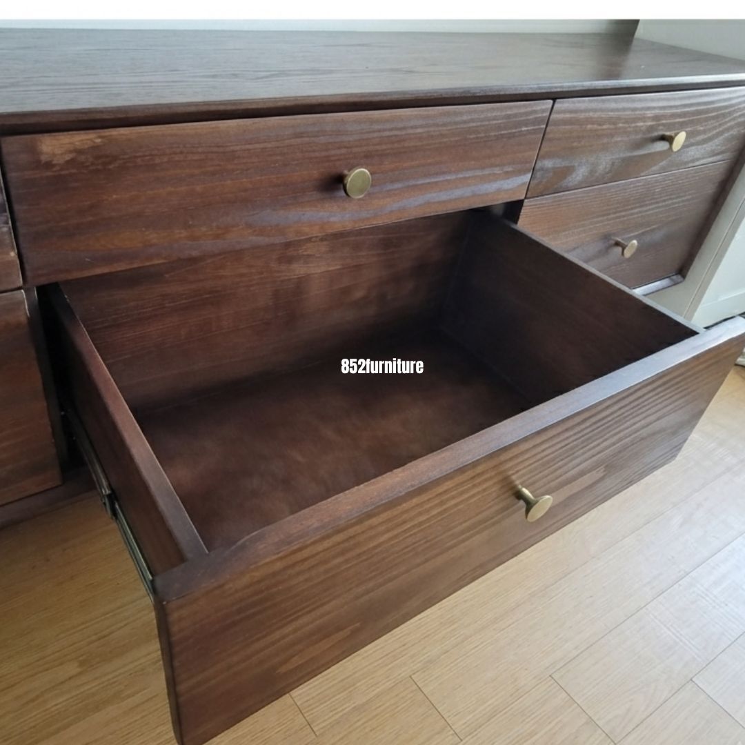 (包送貨安裝 | Delivery and Assembly Included) A217 北歐實木電視櫃 (solid wood tv cabinet)