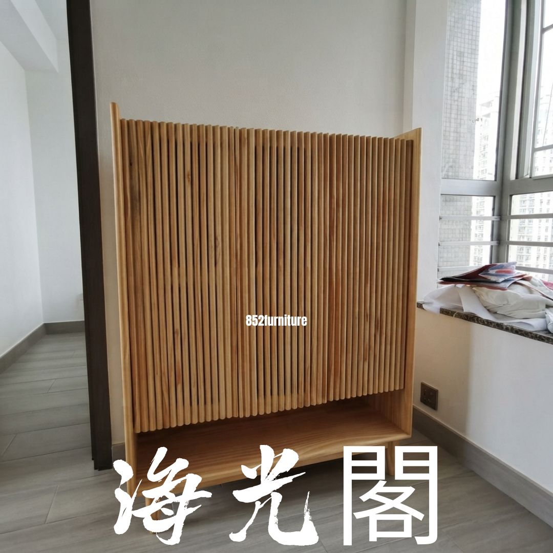 (包送貨安裝 | Delivery and Assembly Included) A311日式條子鞋櫃 (Shoe Cabinet)