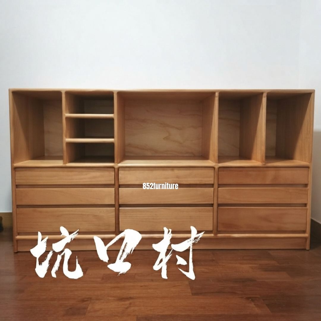 (包送貨安裝 | Delivery and Assembly Included) A315日式坐地餐邊櫃 (Dining Sideboard)