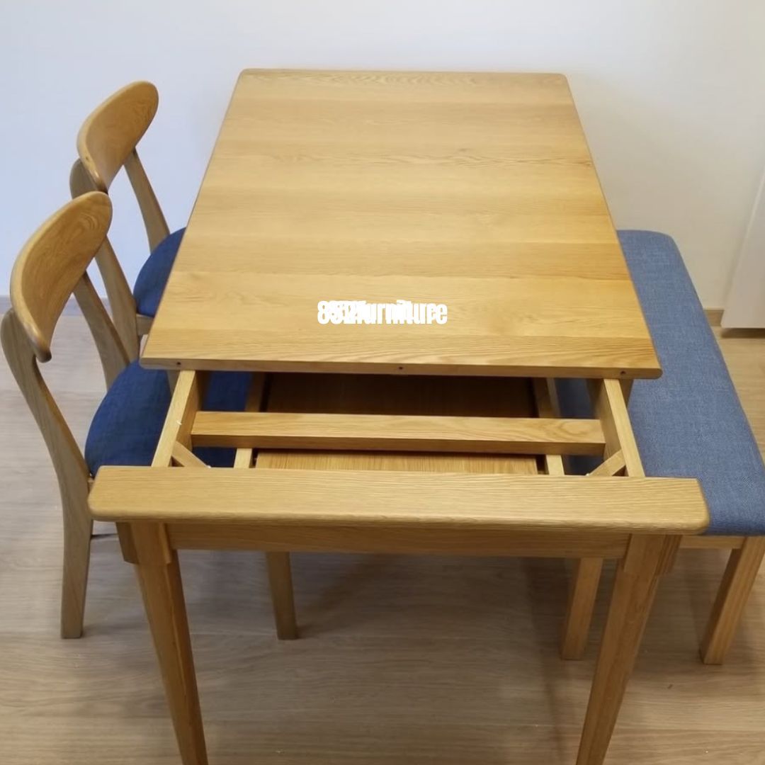 (包送貨安裝 | Delivery and Assembly Included) A342日式橡木申縮餐桌 (oak extendable dining table)