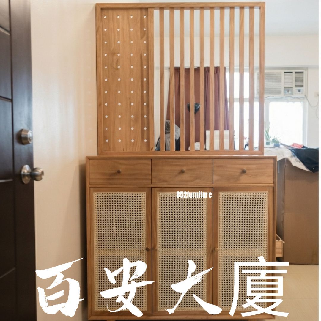 (包送貨安裝 | Delivery and Assembly Included) A401 日式屏風鞋櫃 (folding screen shoe cabinet)