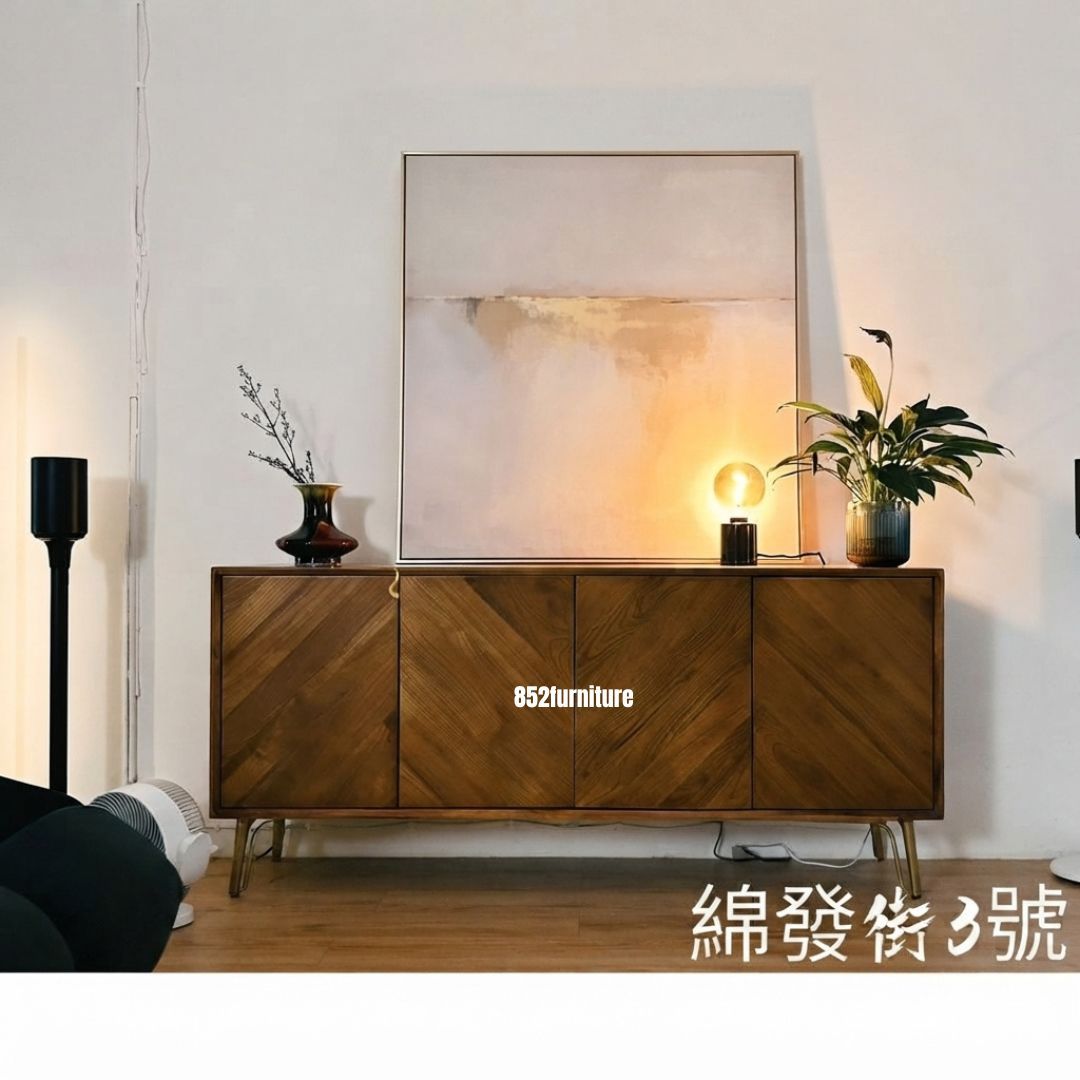(包送貨安裝 | Delivery and Assembly Included) A385 北歐餐邊櫃 (dining sideboard