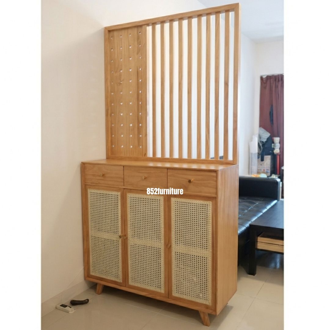 (包送貨安裝 | Delivery and Assembly Included) A401 日式屏風鞋櫃 (folding screen shoe cabinet)