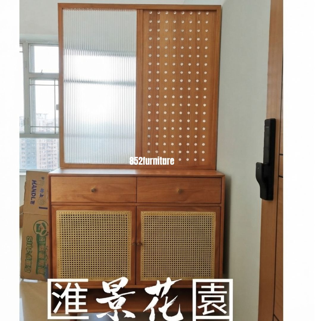 (包送貨安裝 | Delivery and Assembly Included) A445日式屏風鞋櫃 (folding screen shoe cabinet)