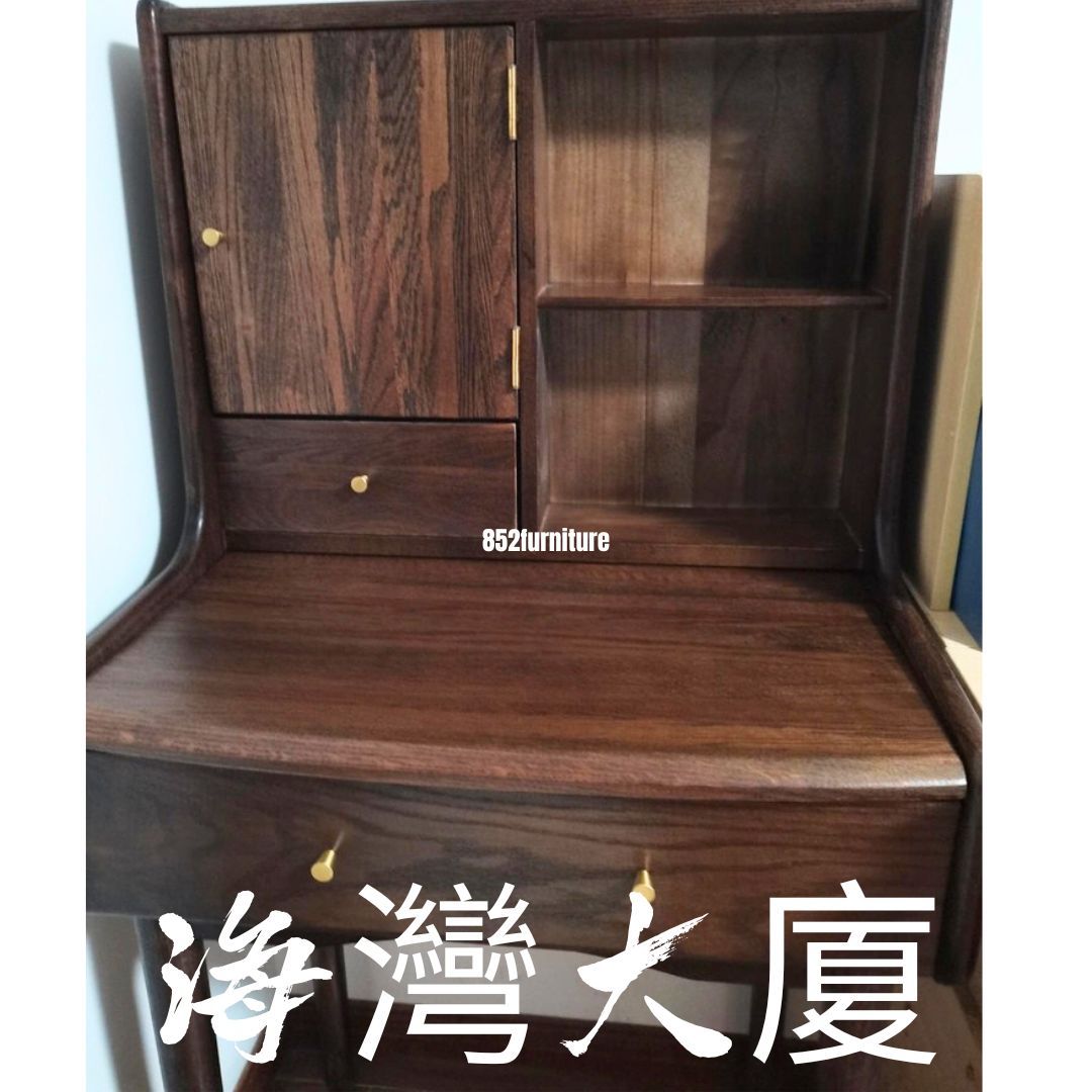 (包送貨安裝 | Delivery and Assembly Included) A402 橡木梳妝臺 (oak dressing table)