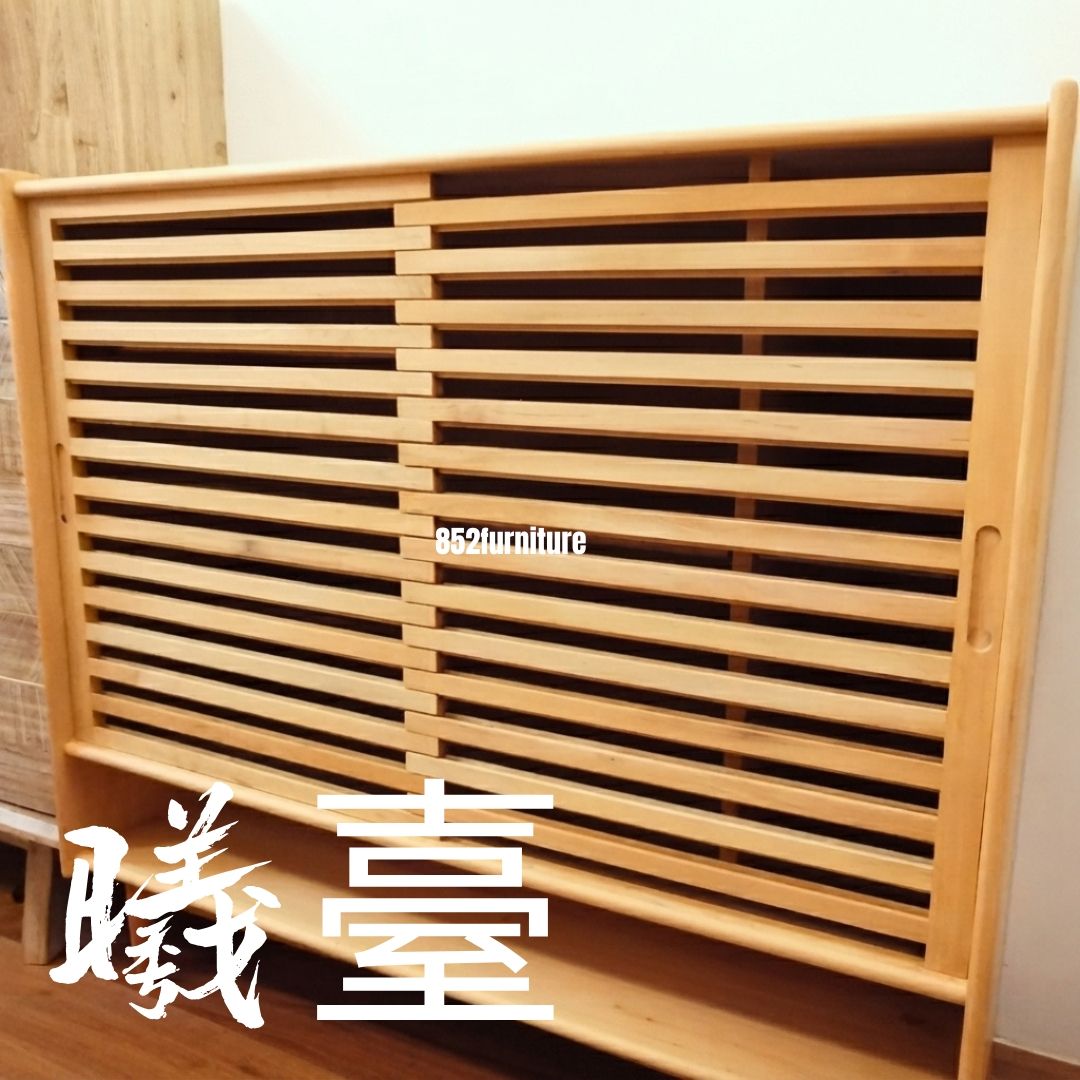 (包送貨安裝 | Delivery and Assembly Included) A433木日式鞋櫃 (wooden shoe cabinet)