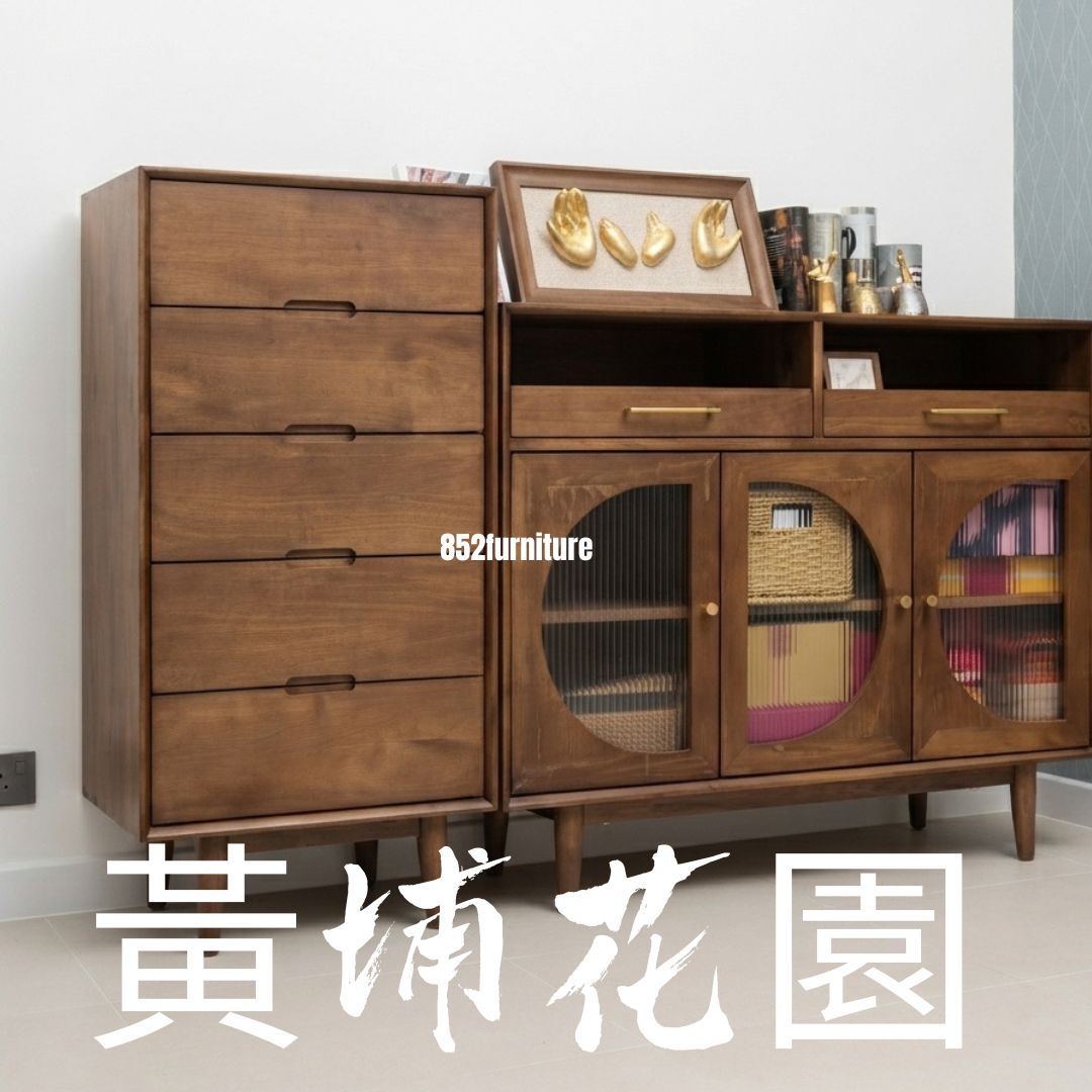 (包送貨安裝 | Delivery and Assembly Included) A507玻璃餐邊櫃 (Dining Sideboard)