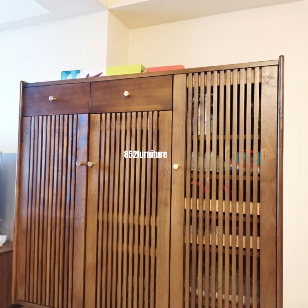 (包送貨安裝 | Delivery and Assembly Included) A511日式條子鞋櫃 (Shoe Cabinet)
