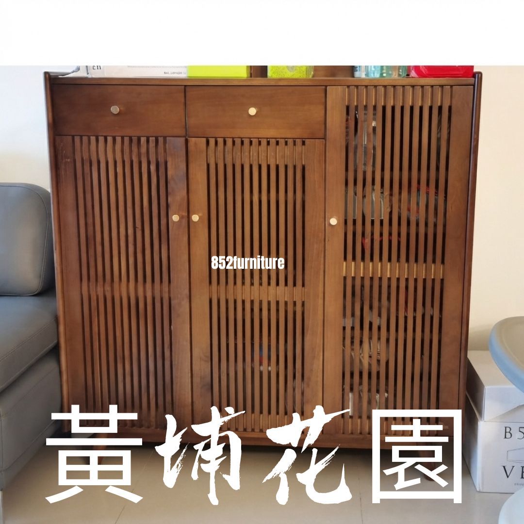(包送貨安裝 | Delivery and Assembly Included) A511日式條子鞋櫃 (Shoe Cabinet)