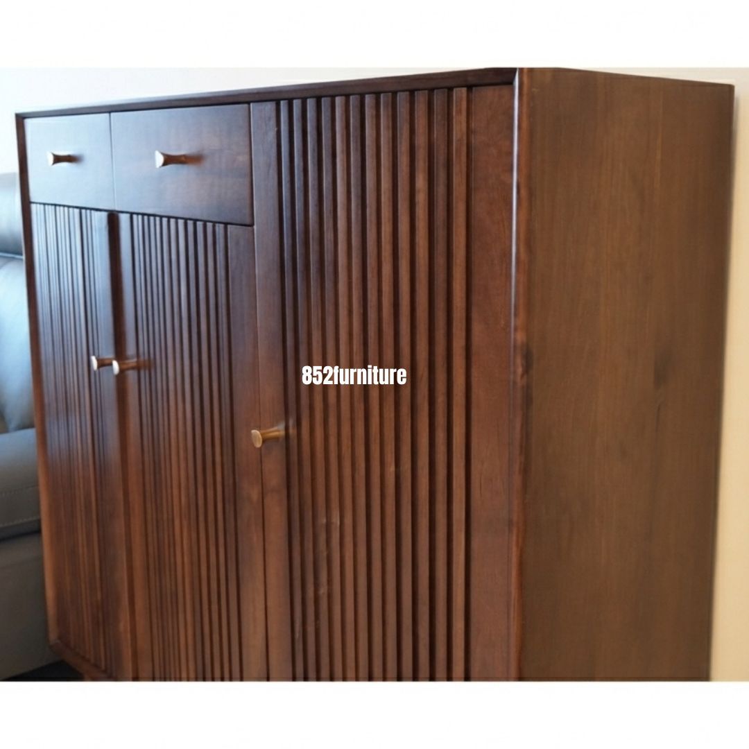 (包送貨安裝 | Delivery and Assembly Included) A511日式條子鞋櫃 (Shoe Cabinet)