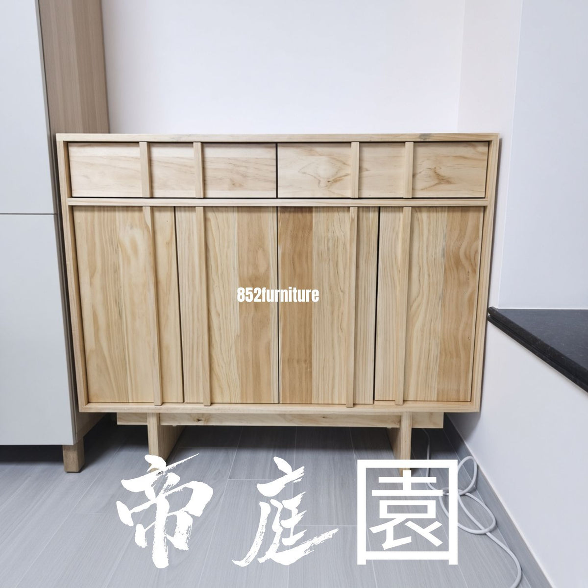 (包送貨安裝 | Delivery and Assembly Included) A611北歐餐邊櫃 (Wooden Sideboard)