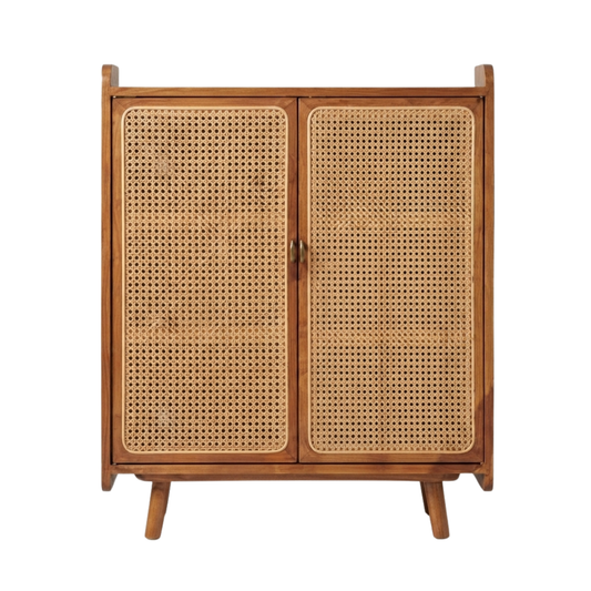 (包送貨安裝 | Delivery and Assembly Included) A033 日式藤織鞋櫃 (rattan shoe cabinet)