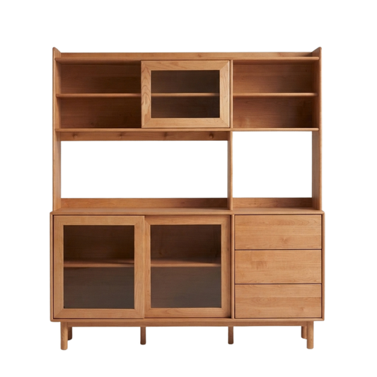 (包送貨安裝 | Delivery and Assembly Included) A066實木餐邊櫃 (dining sideboard)