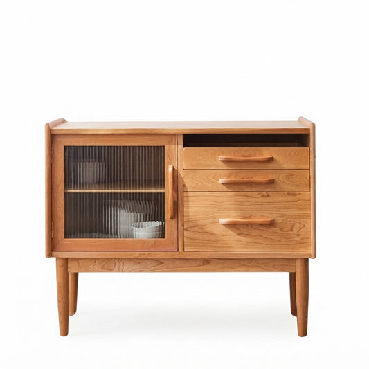 (包送貨安裝 | Delivery and Assembly Included) A089 日式現代實木餐櫃 (dining sideboard)