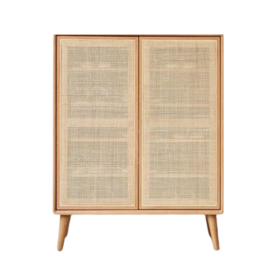 (包送貨安裝 | Delivery and Assembly Included) A107日式藤織鞋櫃 (rattan shoe cabinet)