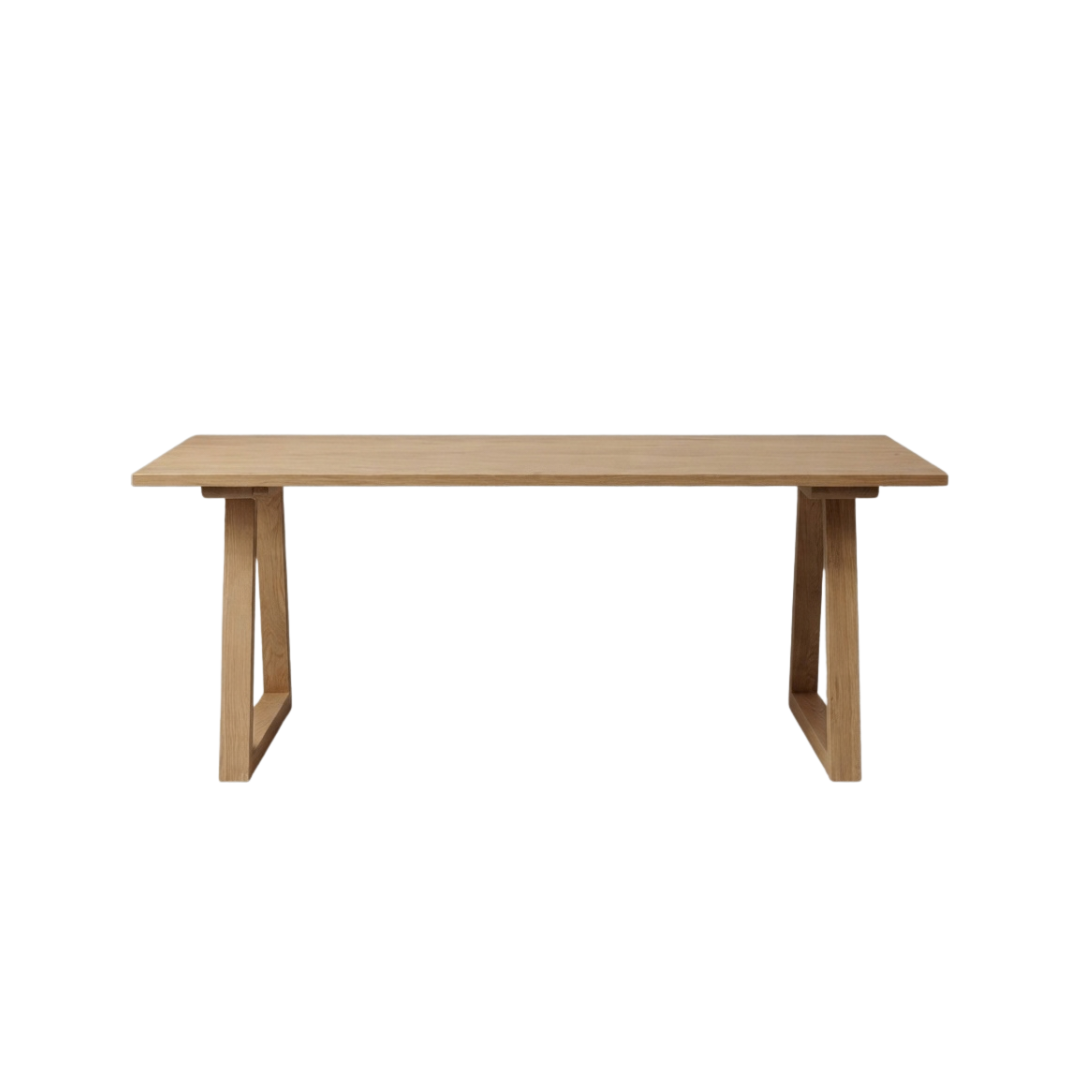 (包送貨安裝 | Delivery and Assembly Included) A112 日式實木餐桌 (不連椅）(dining table,no chair)