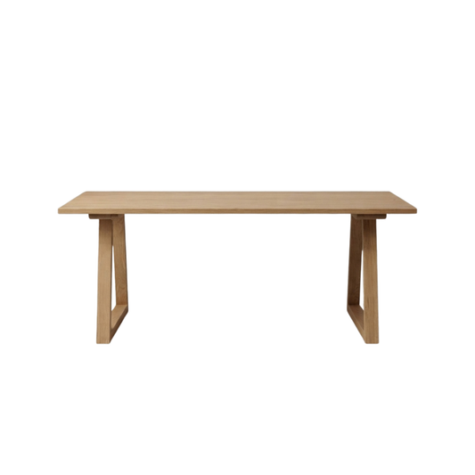 (包送貨安裝 | Delivery and Assembly Included) A112 日式實木餐桌 (不連椅）(dining table,no chair)