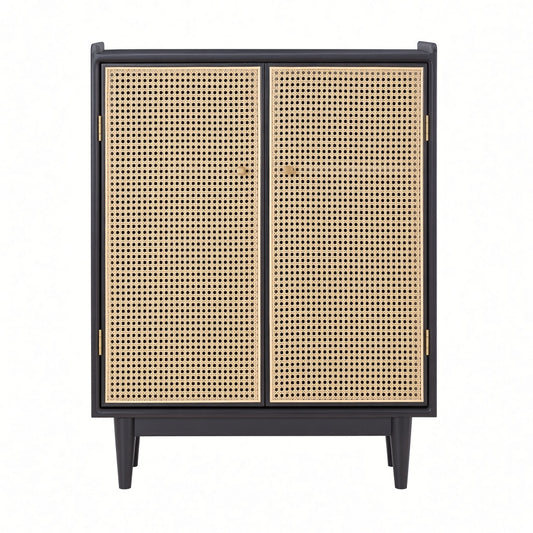 (包送貨安裝 | Delivery and Assembly Included) A123 日式藤織面鞋櫃 (rattan shoe cabinet)