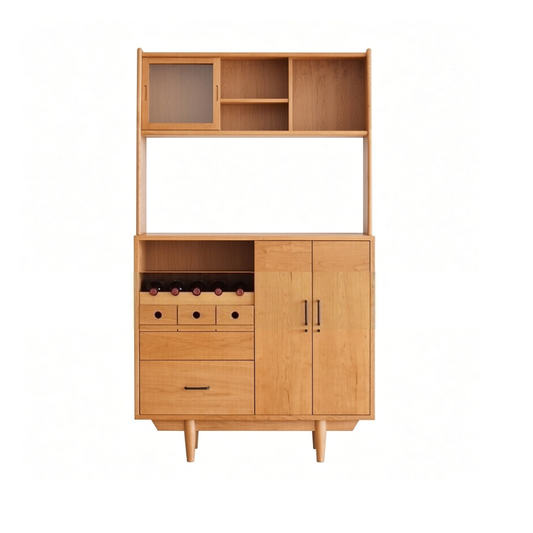 (包送貨安裝 | Delivery and Assembly Included) A128 日式長虹玻璃餐邊櫃 ( sideboard)