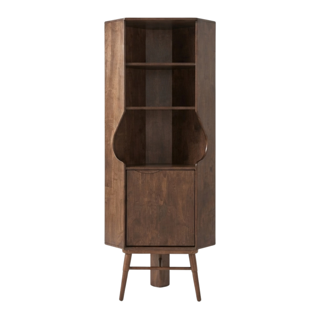 (包送貨安裝 | Delivery and Assembly Included) A131 北歐實木轉角櫃 (corner cabinet)