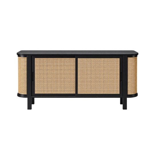 (包送貨安裝 | Delivery and Assembly Included)   A210日式藤面餐邊櫃 (rattan sideboard)