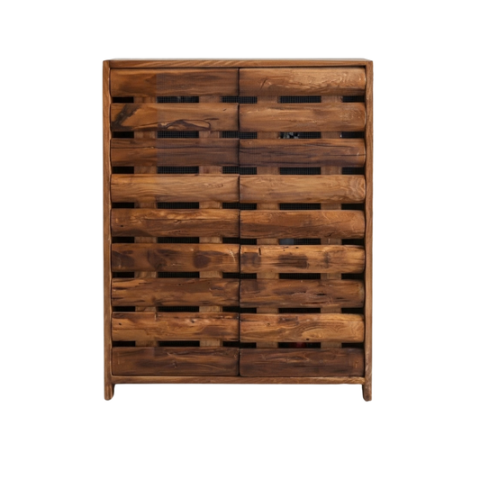 (包送貨安裝 | Delivery and Assembly Included)  A261老榆木鞋櫃 (Elm shoe cabinet)
