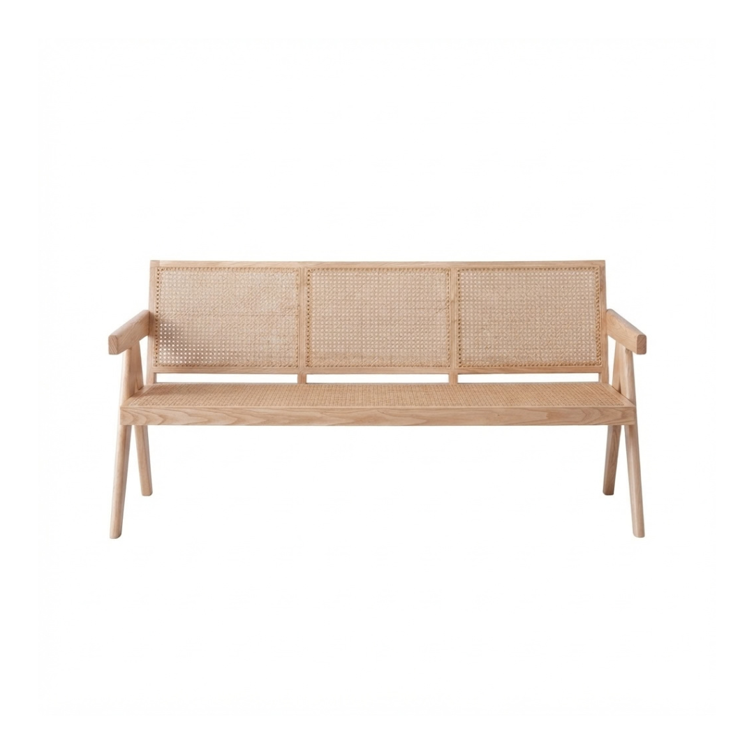 (包送貨安裝 | Delivery and Assembly Included) A265 日式藤面梳化(Rattan sofa)