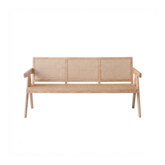 (包送貨安裝 | Delivery and Assembly Included) A265 日式藤面梳化(Rattan sofa)