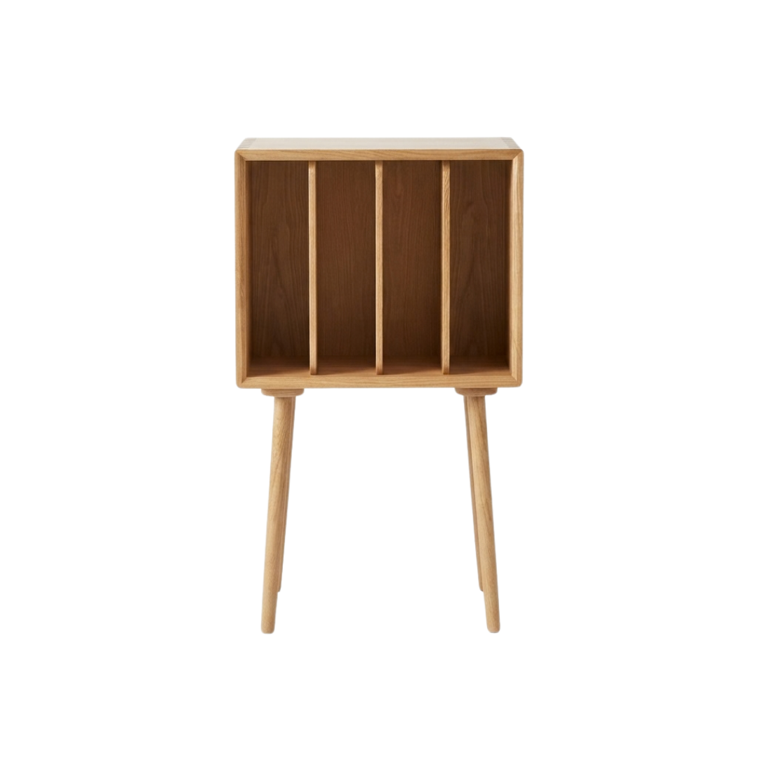 (包送貨安裝 | Delivery and Assembly Included)  A302原木音響櫃 (HI-FI櫃) wooden audio cabinet