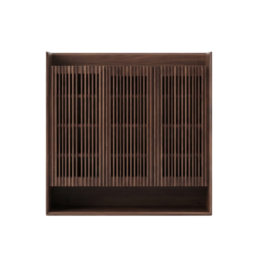 (包送貨安裝 | Delivery and Assembly Included) A356 實木條子鞋櫃 (woodend shoe cabinet)