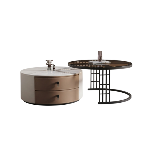 (包送貨安裝 | Delivery and Assembly Included)A366 日式岩板茶几 (slate coffee table)