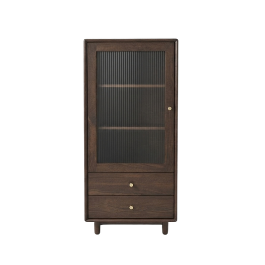 (包送貨安裝 | Delivery and Assembly Included) A373實木展示櫃 (Wooden display cabinet)