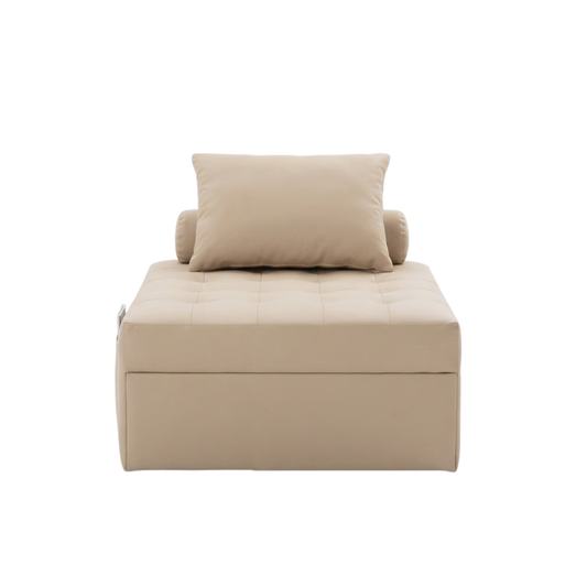(包送貨安裝 | Delivery and Assembly Included) A378布藝梳化床 (wooden fabric sofa bed)