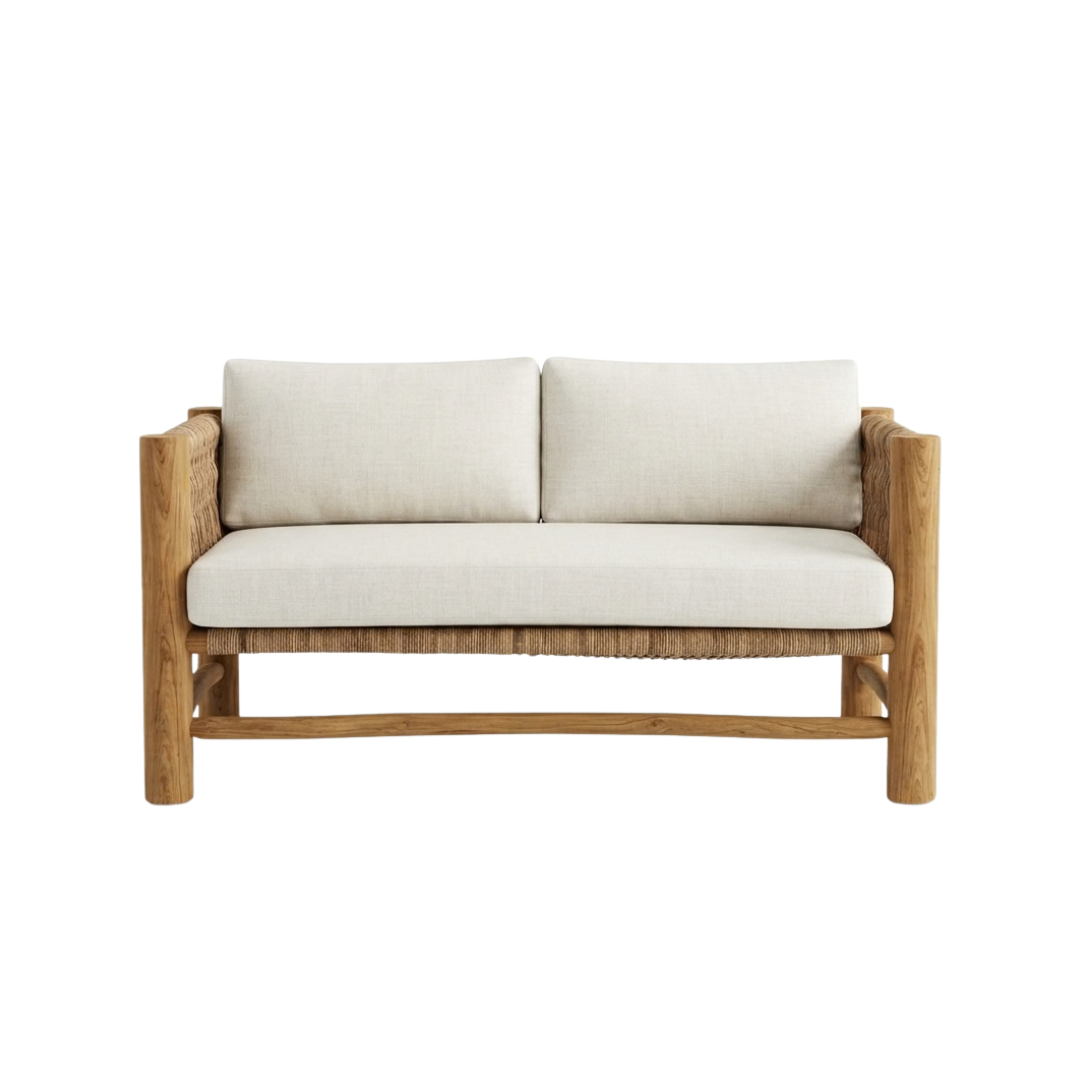 (包送貨安裝 | Delivery and Assembly Included) A404印尼藤編梳化 (Indonesia Rattan Sofa)