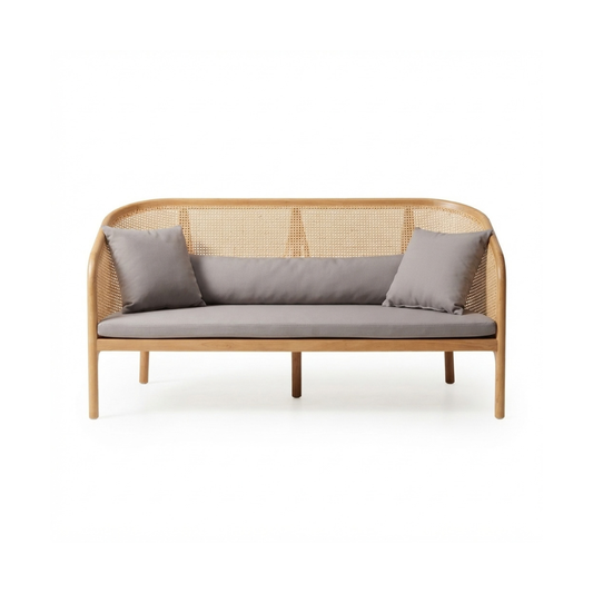 (包送貨安裝 | Delivery and Assembly Included) A425 日式藤編梳化 (Rattan Sofa)