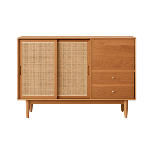 (包送貨安裝 | Delivery and Assembly Included) A436日式餐邊櫃 (Wooden dining sideboard)