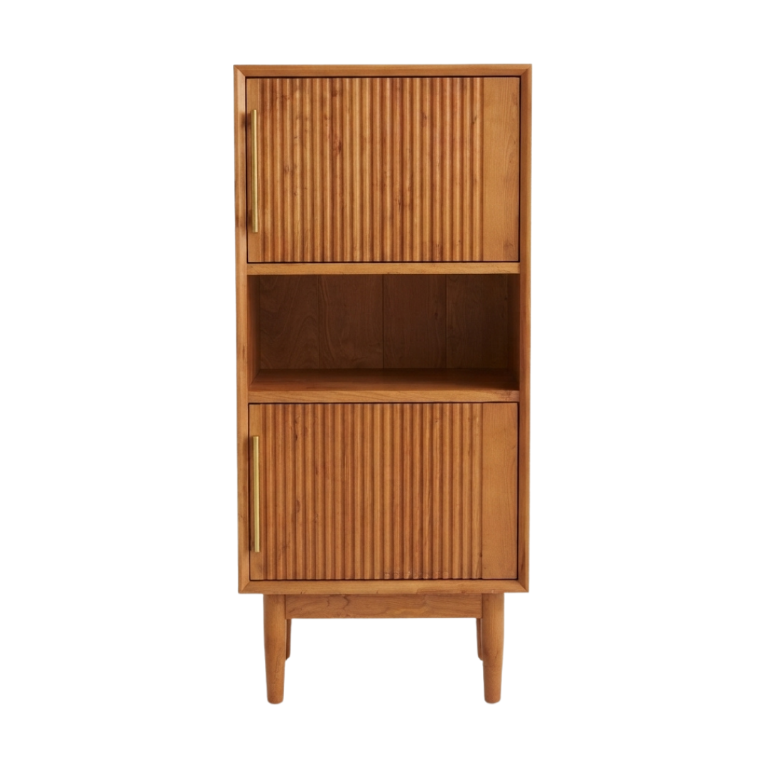 (包送貨安裝 | Delivery and Assembly Included)  A449 櫻桃木展示櫃 (Cherry wood display cabinet)