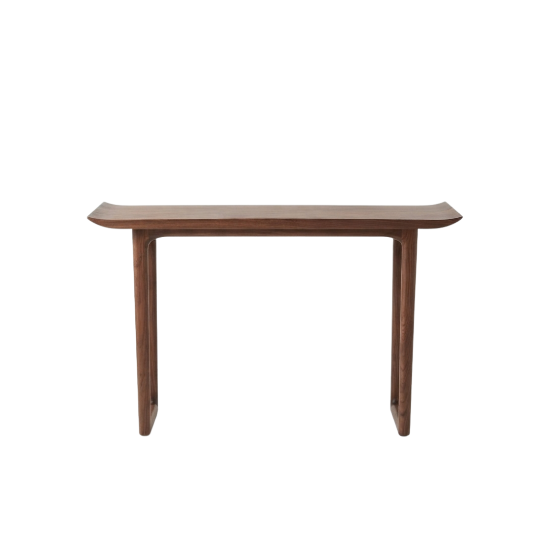 (包送貨安裝 | Delivery and Assembly Included) A474胡桃木小桌 (walnut table console)