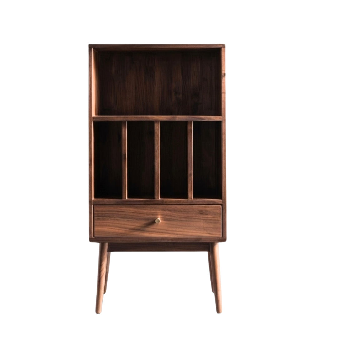 (包送貨安裝 | Delivery and Assembly Included) A487原木音響櫃 (HI-FI櫃) Wooden Audio cabinet