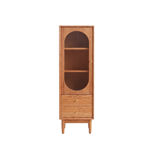 (包送貨安裝 | Delivery and Assembly Included)  A513實木展示櫃 (Wooden display cabinet)