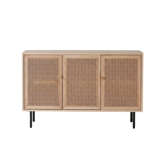 (包送貨安裝 | Delivery and Assembly Included) A525藤織面餐邊櫃 (Dining sideboard)