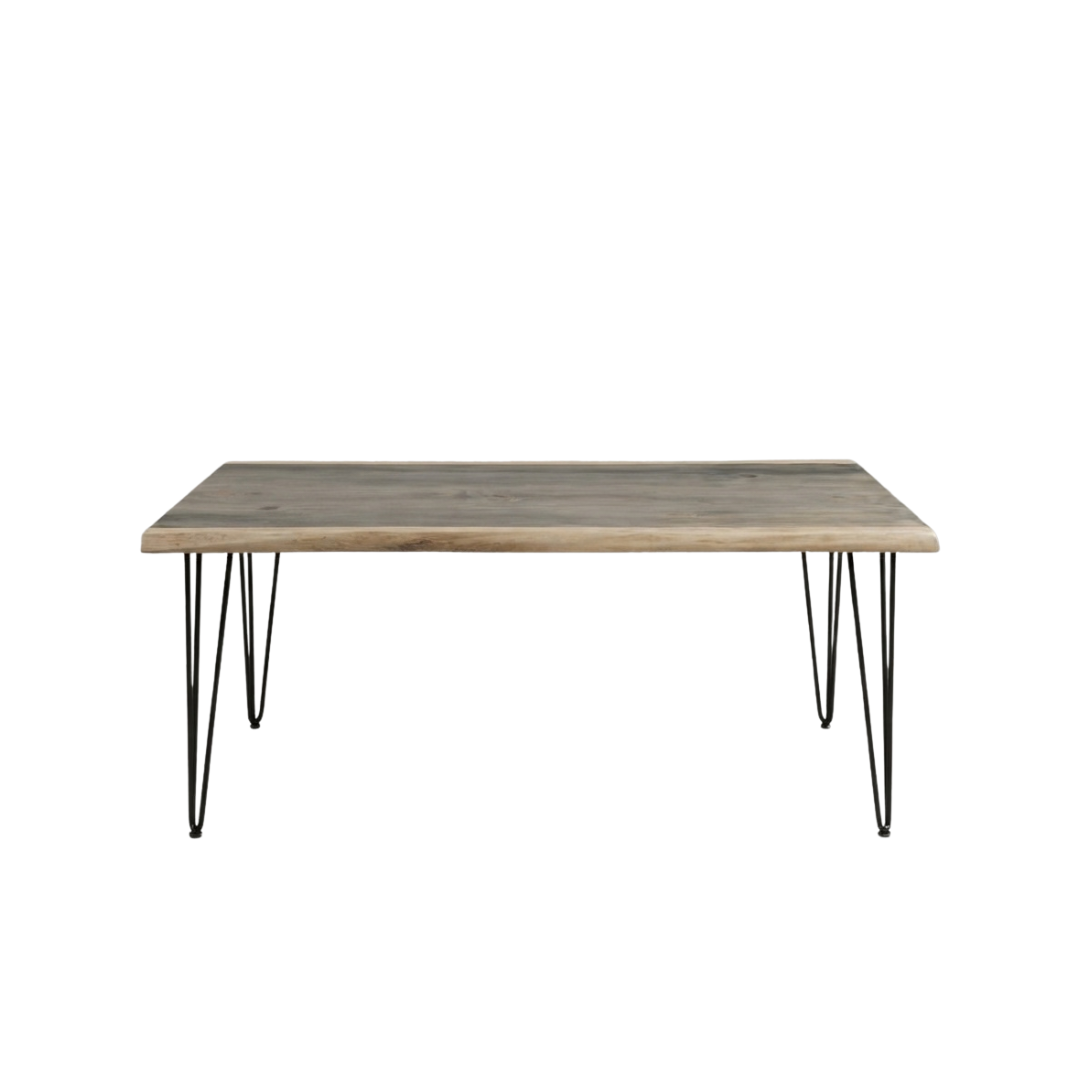 (包送貨安裝 | Delivery and Assembly Included) A567原木實木餐桌 (dining table)
