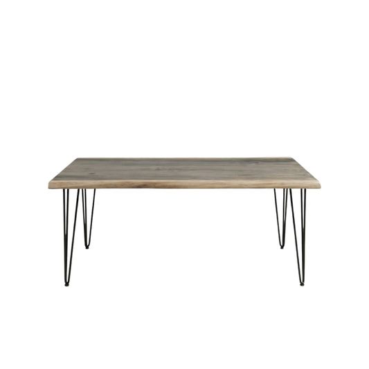 (包送貨安裝 | Delivery and Assembly Included) A567原木實木餐桌 (dining table)