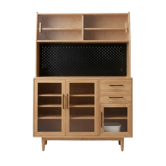 (包送貨安裝 | Delivery and Assembly Included) A577日式實木餐邊櫃 (dining sideboard)
