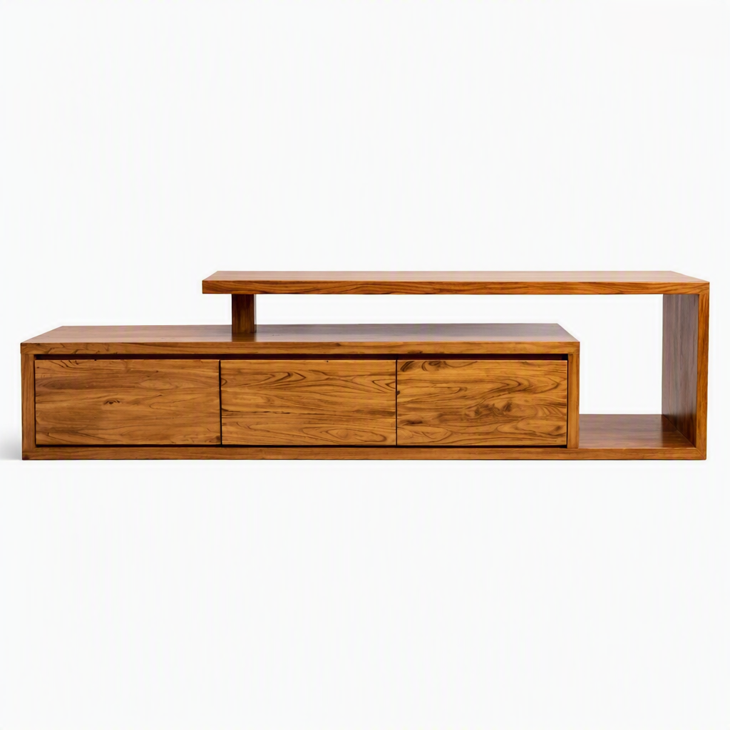 (包送貨安裝 | Delivery and Assembly Included)  A411老榆木電視櫃 (Elm Tv Cabinet)