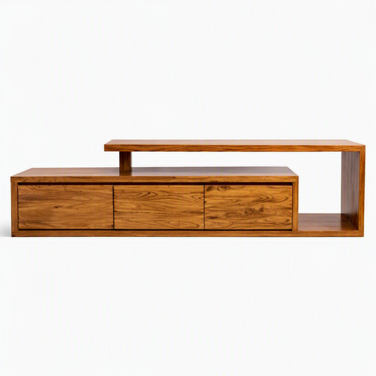(包送貨安裝 | Delivery and Assembly Included)  A411老榆木電視櫃 (Elm Tv Cabinet)