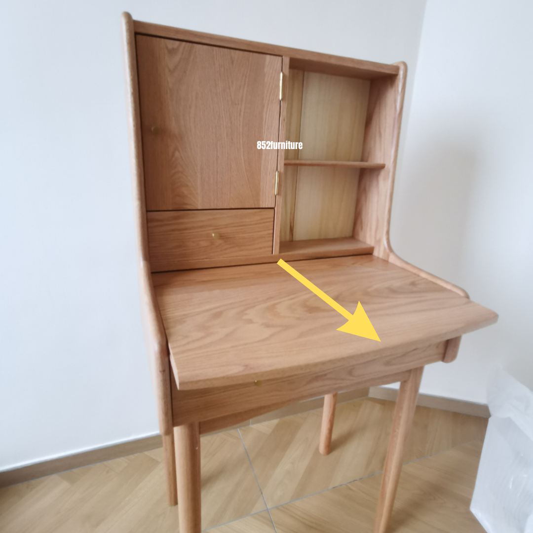 (包送貨安裝 | Delivery and Assembly Included) A402 橡木梳妝臺 (oak dressing table)